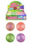 Light Up Squeeze Squishy Mesh Ball 7cm With Net