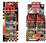 Metal Cars In Hanging Window Box 4 Pack