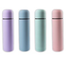 Pastel Soft Touch Travel Flask 550ml ( Assorted Colour )