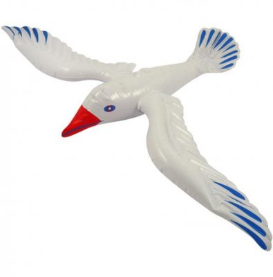 INFLATABLE SEAGULL 76CM