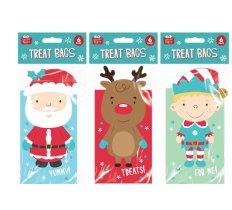 *** DISC *** Christmas Treat Bags 8 Pack