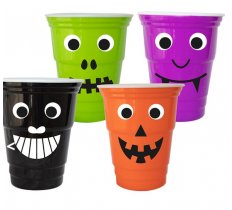 Halloween Googly Eyes Plastic Cup
