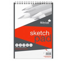 Silvine A4 Twin Wire High Quality Artist Pad 30 Sheets