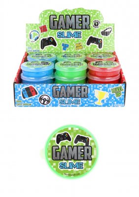 Gamer Slime Tubs 7cm x 2cm ( Assorted Colours )