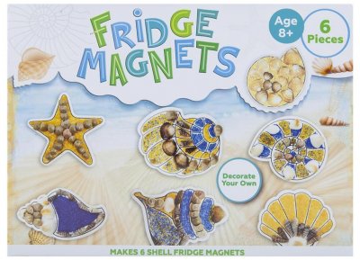 Diy Shell Fridge Magnet Decorating Set