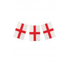 St George England Flag Bunting 4m (11 Flags)
