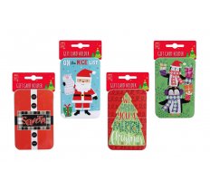 Tin Gift Card Holder 8 x 12.5Cm ( Assorted Design )